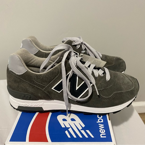 New Balance for J.Crew 1400 sneakers, military grey, men's size 7 US - Picture 12 of 12